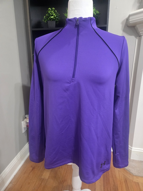 Under Armour Other - Under Armour Purple Half-Zip Athletic Pullover